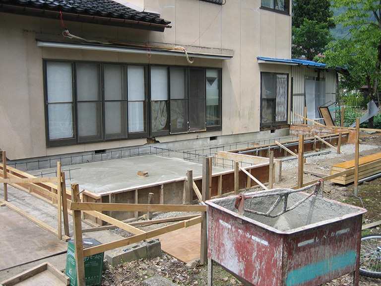 和室と縁側の増築工事