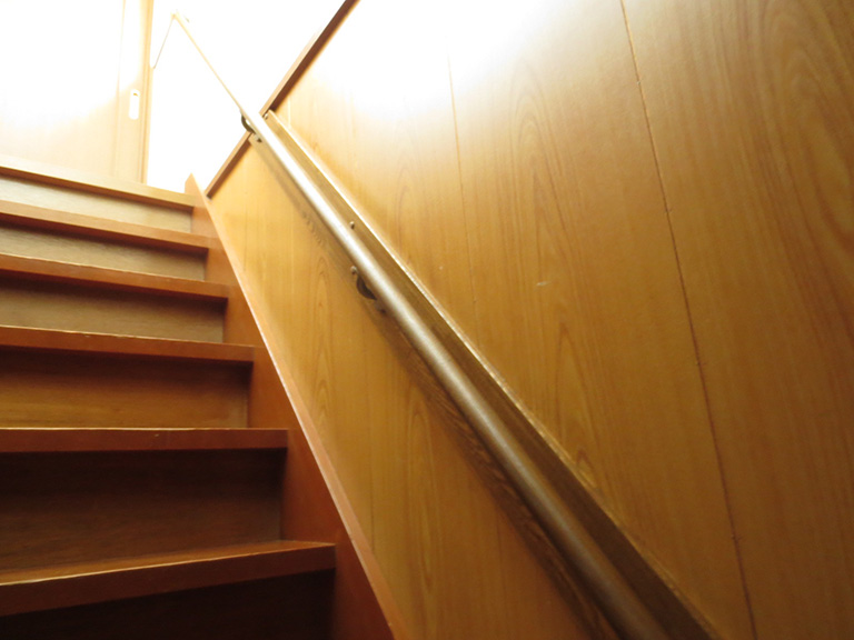 階段手摺り取り付け後